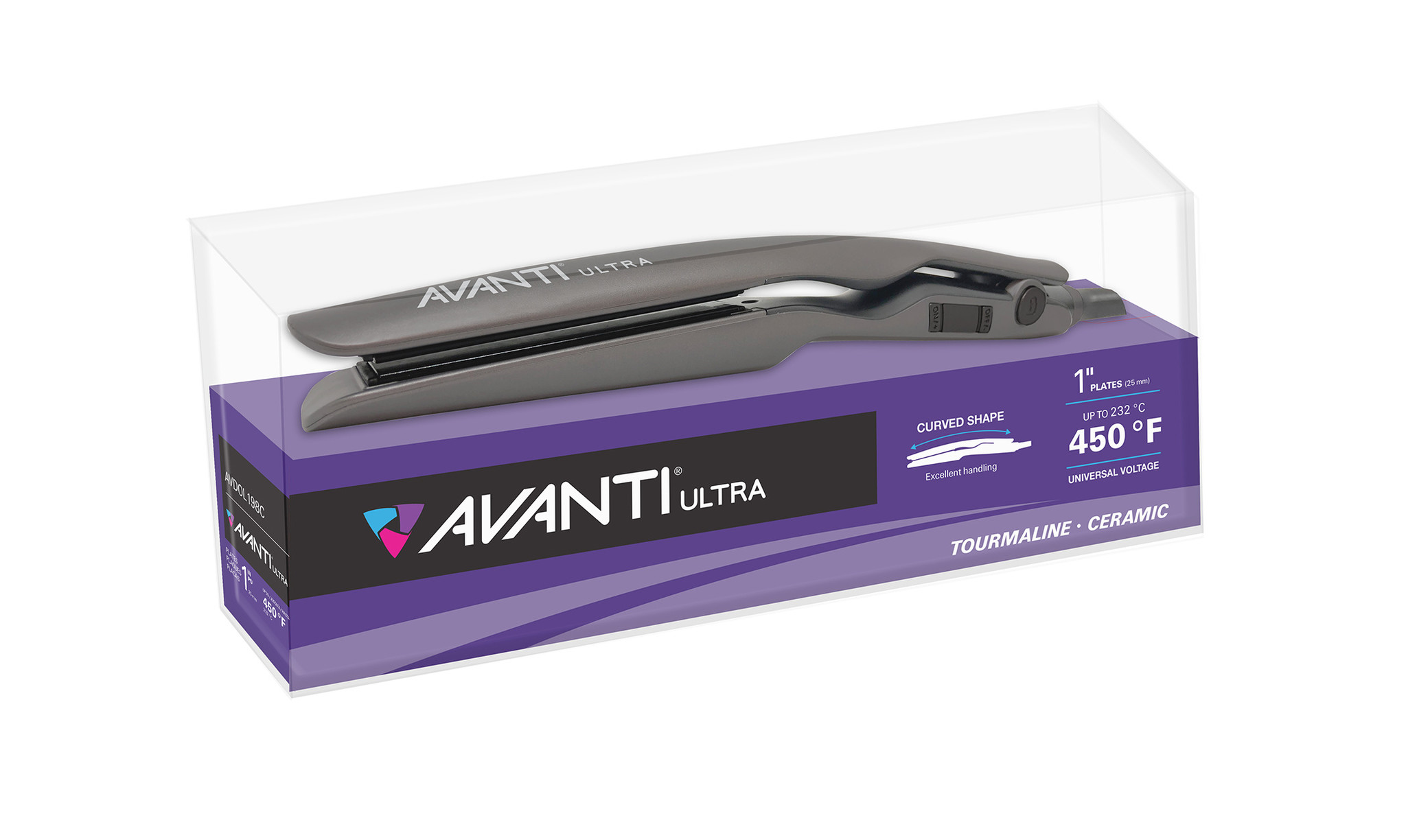 Curved Shape Flat iron 1 Industria Coiffure Hair Products