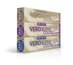 VERO K-PAK COLOR Haut Éclaircissement Colorant Crème Permanent  74ml