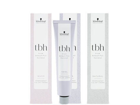 SCHWARZKOPF ***TRUE BEAUTIFUL HONEST TBH | NATURAL Permanent Hair Color 60ml