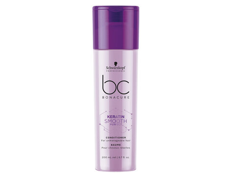 SCHWARZKOPF BONACURE | KERATIN SMOOTH PERFECT Conditioner 200ml (6.7 oz)