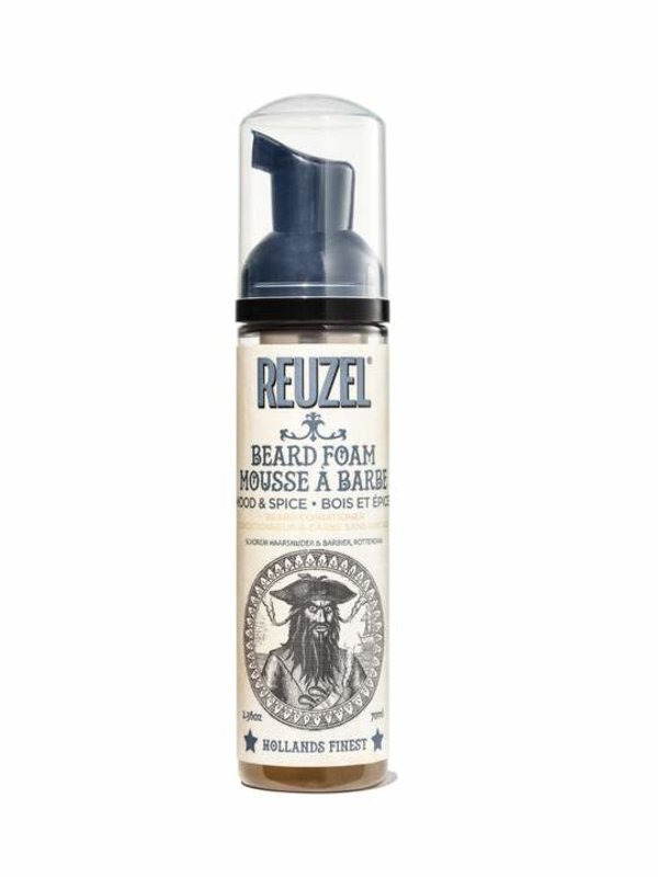 REUZEL REUZEL - HOLLAND'S FINEST Mousse à Barbe Bois & Épices 70ml (2.5 oz)