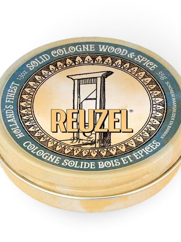 REUZEL REUZEL  Cologne Solide Bois & Épices 1.3 oz (35g)