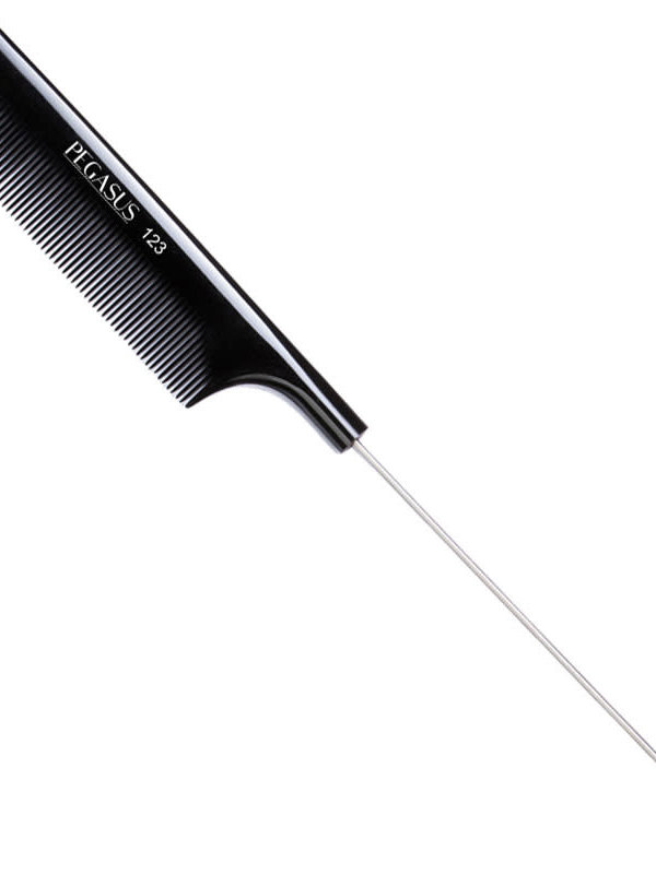 PEGASUS Hard Rubber Pin Tail Comb 9.75''