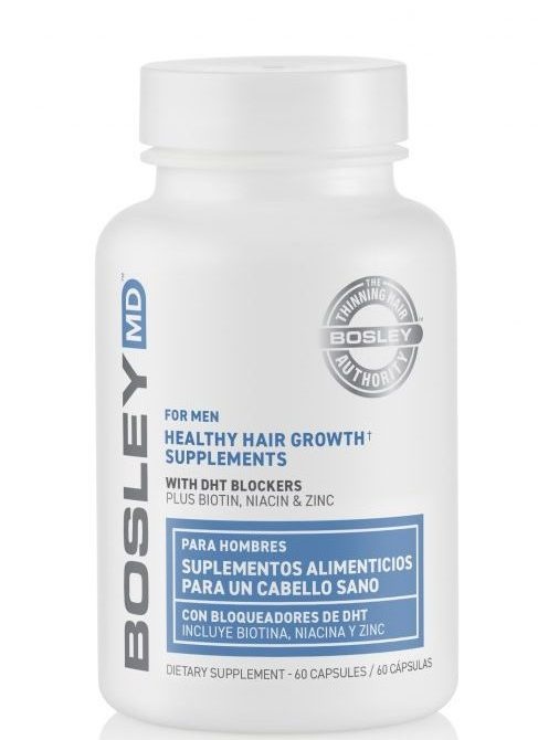 Bosley MD VITALITY | MEN Healthy Hair Growth Supplements for Men -  Industria Coiffure Hair Products