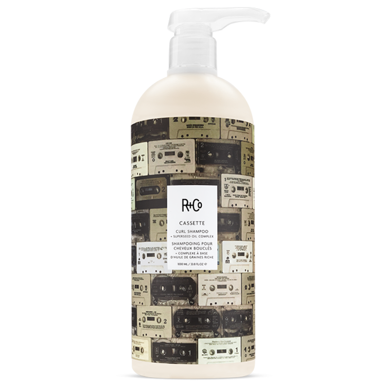 R+Co R+Co - CASSETTE | Shampooing pour Cheveux Bouclés + Complexe à Base d'Huile de Graines Riche / Curl Defining Shampoo + Superseed Oil Complex