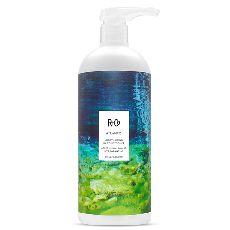R+Co Atlantis | Après-Shampooing Hydratant B5 - Après-shampooing hydratant qui adoucit, démêle et aide à redonner souplesse aux cheveux secs