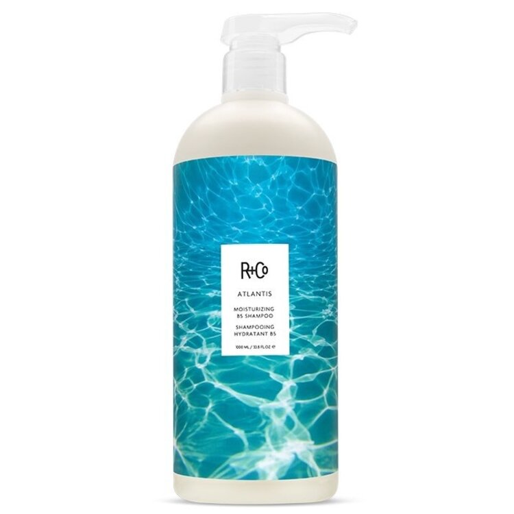 R+Co Atlantis | Moistirizing B5 Shampoo - Gentle hydrating shampoo that helps soften dry hair and boost manageability