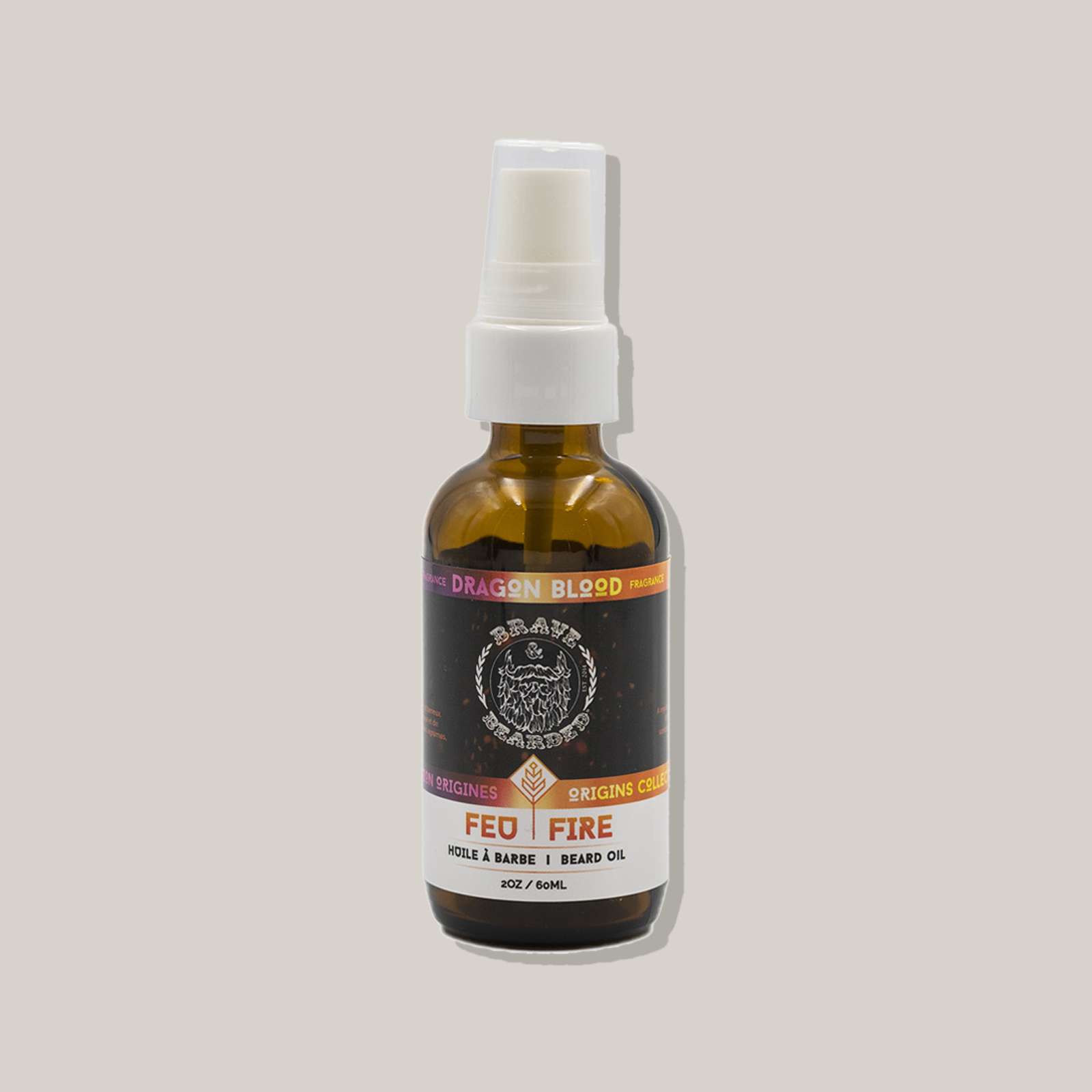 ORIGINES | FEU Dragon Blood Fire beard oil