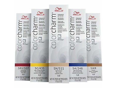 WELLA COLOR CHARM  Gel Permanent Hair Color 57g (2 oz)