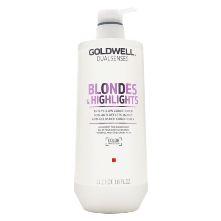 GOLDWELL Dualsenses | Blondes & Highlights Soin Anti-Reflets Jaunes - Soin Neutralisant