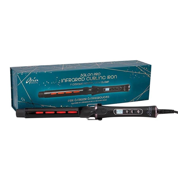 ARIA Beauty Fer à Friser Infrared Curling Iron  1"