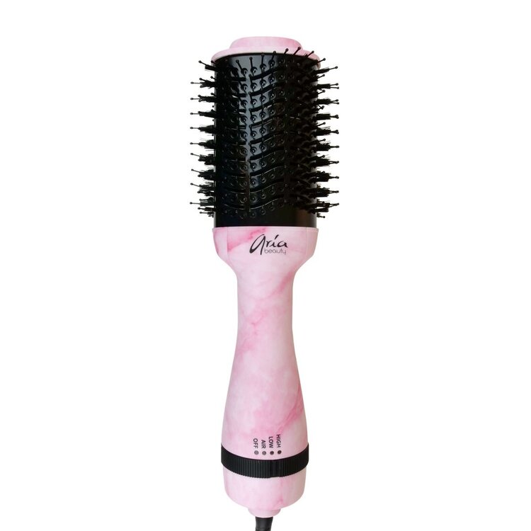 ARIA Beauty Pink Marble Blowdry Brush