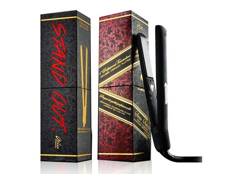 ARIA Beauty ARIA Beauty - Fer Plat Infra-Rouge Tourmaline 1" Noir