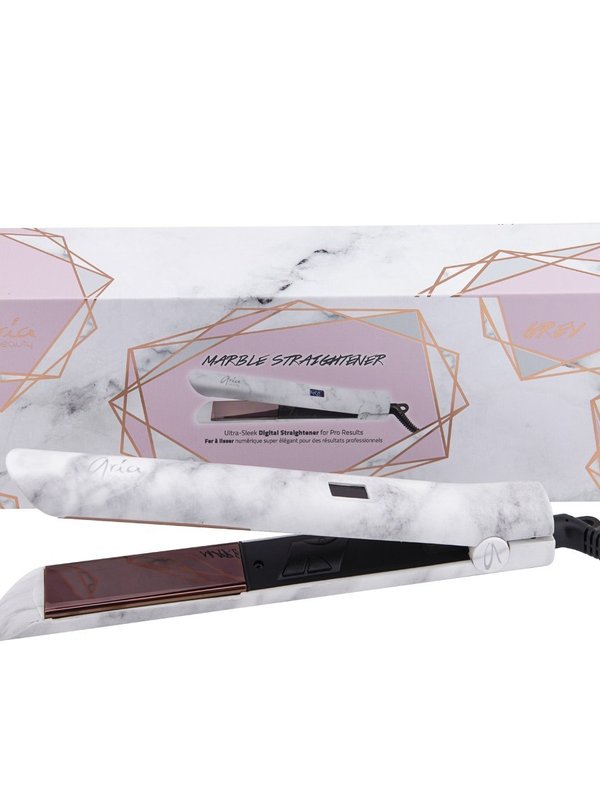 ARIA Beauty 1" Marble Digital Straightener