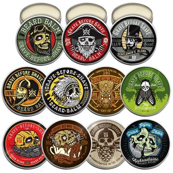 GRAVE BEFORE SHAVE Baume à Barbe 2 oz