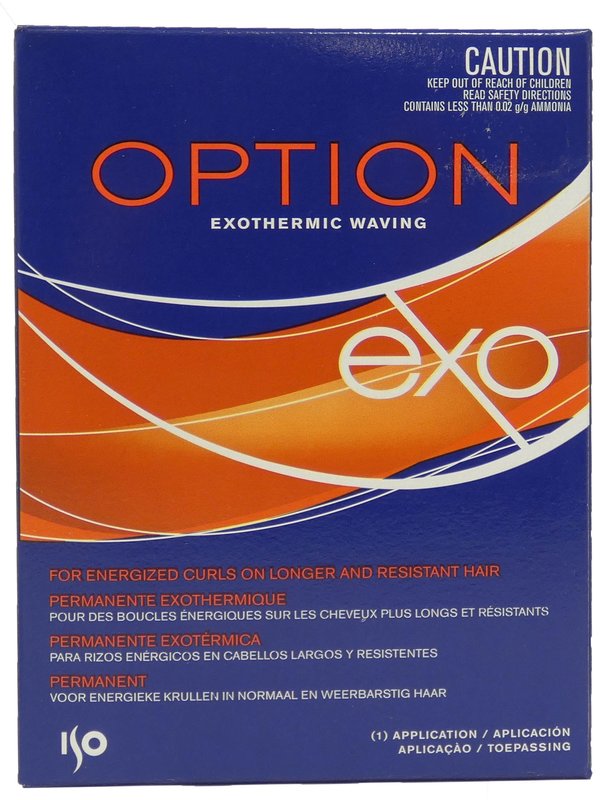 ISO OPTION EXO Permanente Exothermique pour Cheveux Longs et Résistants