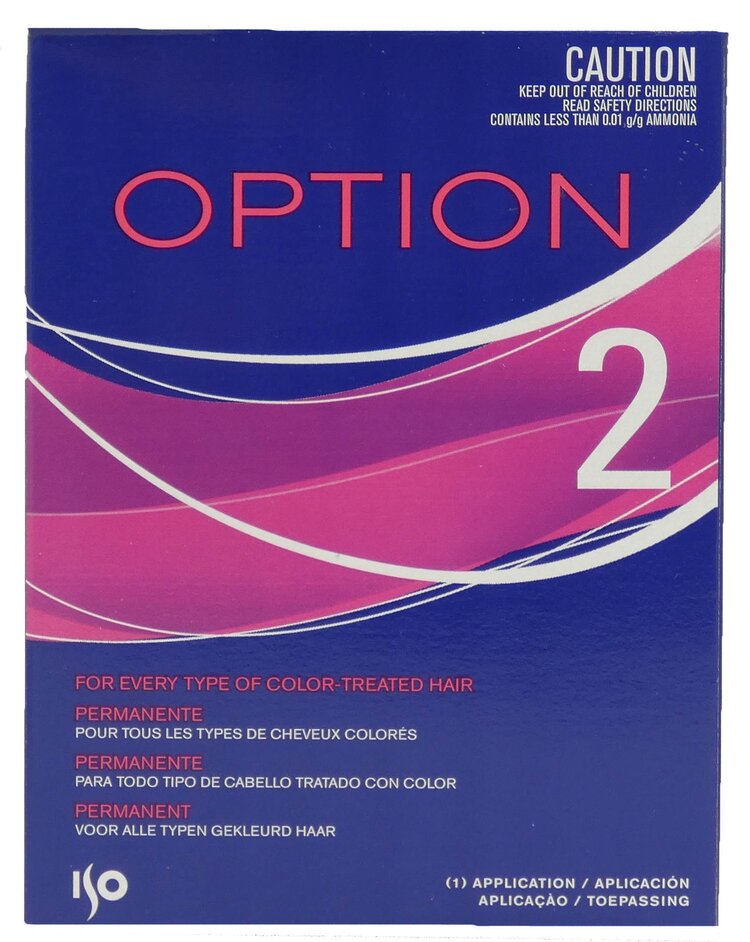 ISO ISO - OPTION 2 Permanente pour tous Types de Cheveux Colorés
