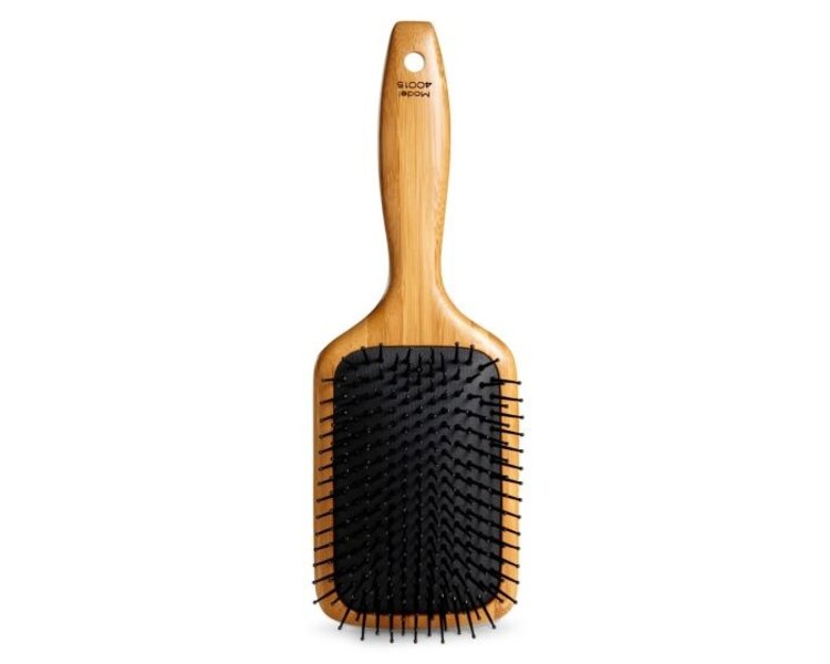SAMVILLA Brosse Rectangle "Paddle" en Bambou - 40015