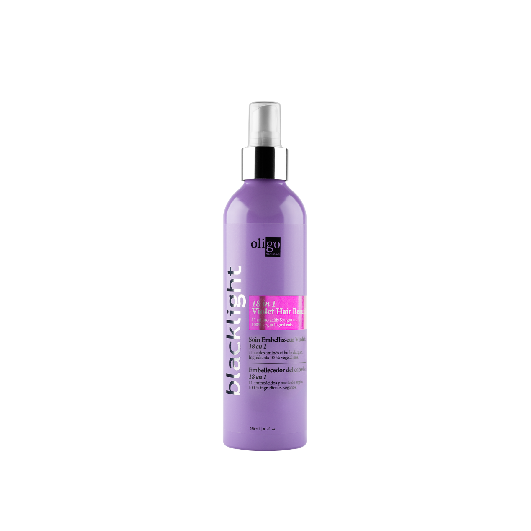 BLACKLIGHT  18 In 1 Violet Hair  Beautifier 250ml  (8.5 oz)