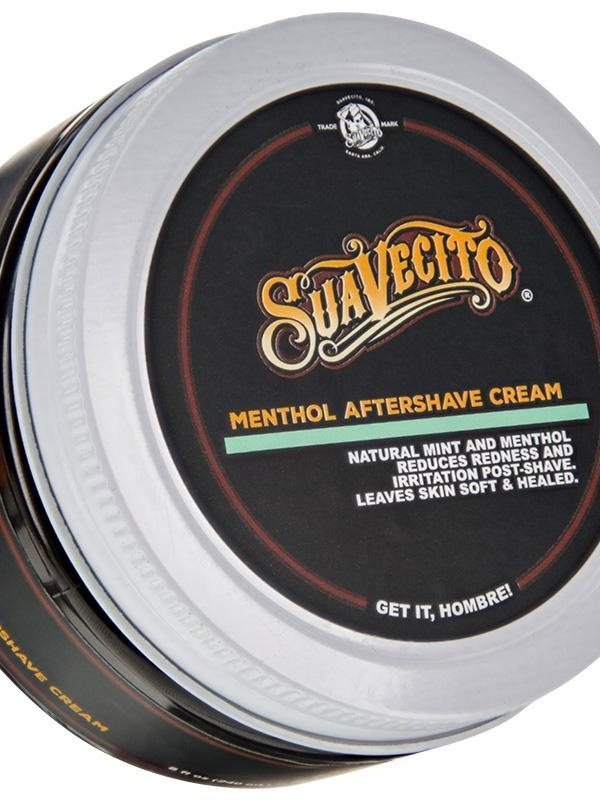 SUAVECITO Menthol Aftershave (Varnish) Cream 240ml (8 oz)
