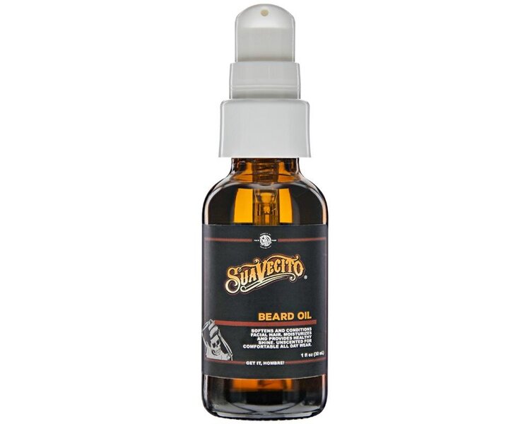 SUAVECITO Beard Oil (Serum) (30 ml / 1 oz) – Nourishing Serum to Soften and Shine Your Beard