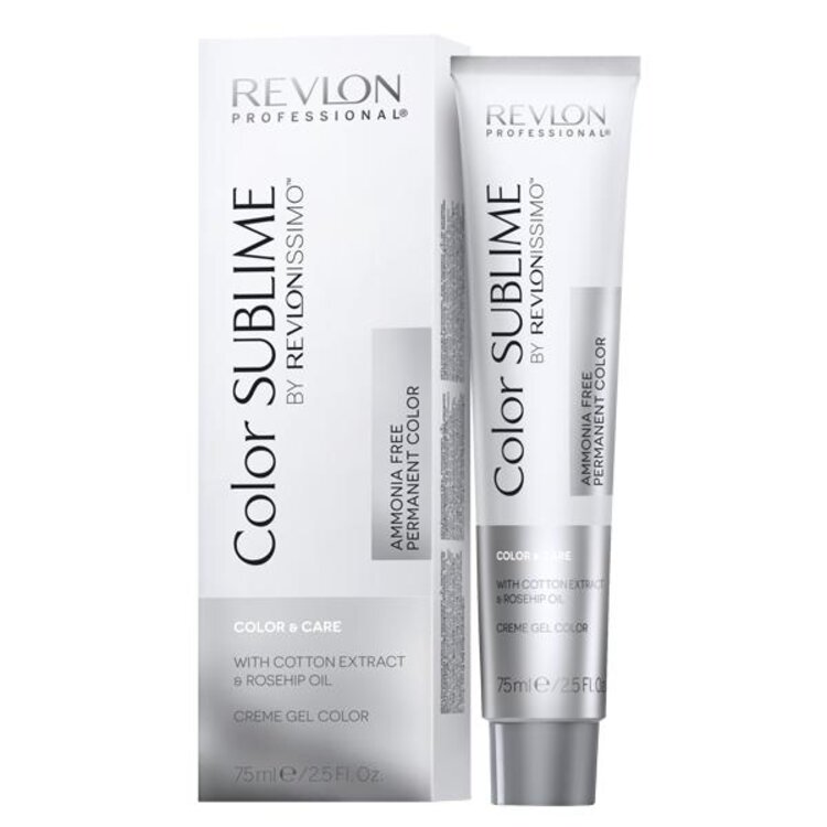 REVLON PROFESSIONAL REVLONISSIMO | COLOR SUBLIME  Ammonia Free Permanent Hair Color 75ml (2.5 oz)