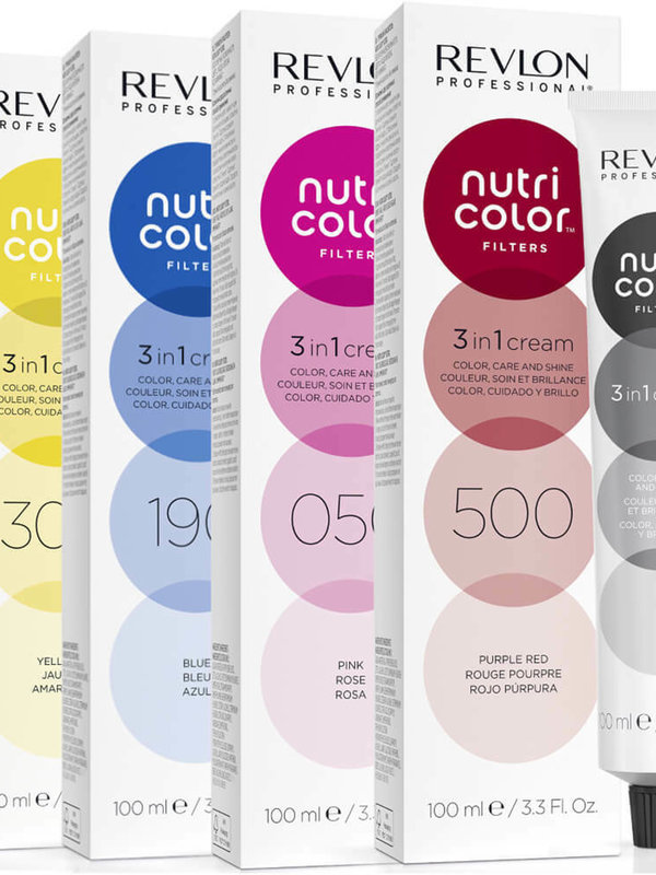 REVLON PROFESSIONAL NUTRI COLOR | FILTERS 3-en-1 Crème Couleur Soin et Brillance 100ml (3.3 oz)