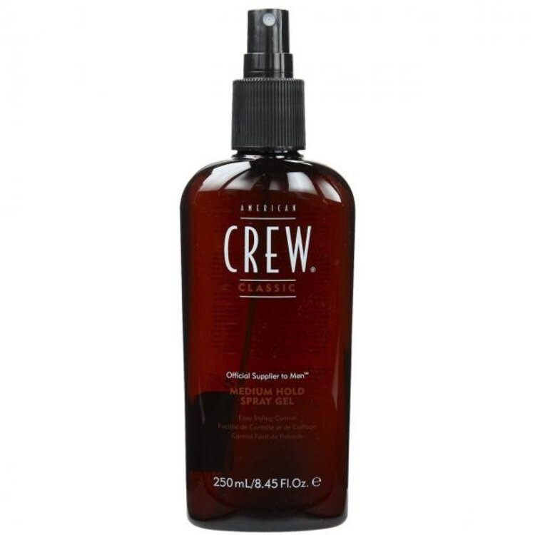 AMERICAN CREW AMERICAN CREW - COIFFANT | MEDIUM HOLD Spray Gel / Gel de Coiffage Fixation Souple (250ml / 8.45 oz)