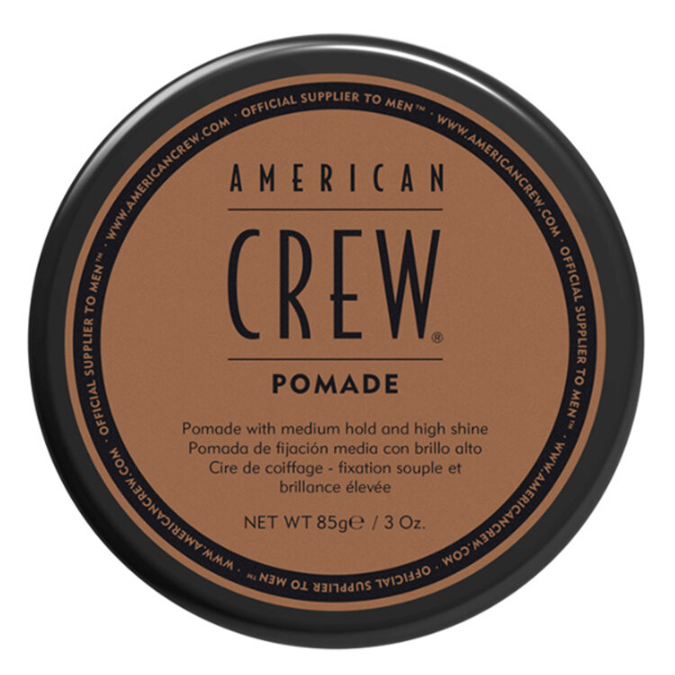 AMERICAN CREW AMERICAN CREW - COIFFANT | POMADE Medium Hold and high Shine / Cire de coiffage Fixation Souple et Brillance Élevée