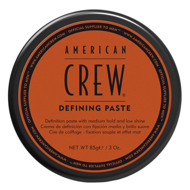 AMERICAN CREW AMERICAN CREW - COIFFANT | DEFINING PASTE Medium Hold and Low Shine / Fixation Souple et Effet Mat (85g / 3 oz)