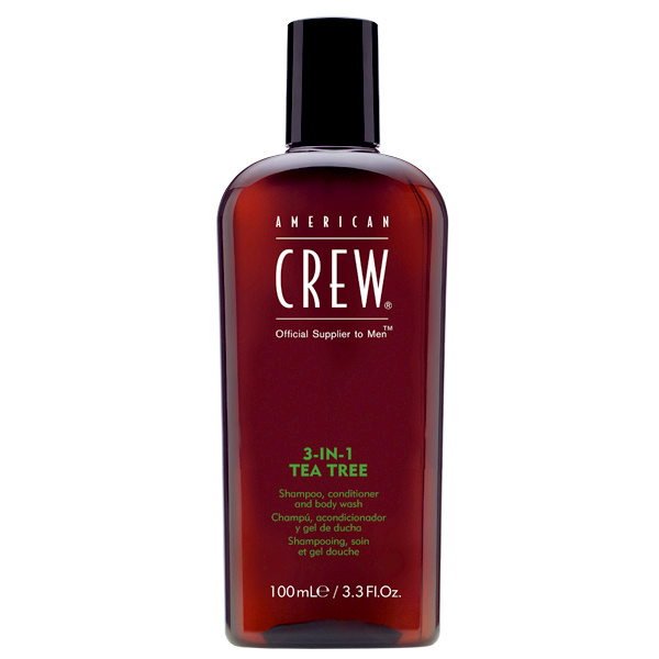 AMERICAN CREW - TEA TREE 3-IN-1 Shampooing Soin et Gel Douche