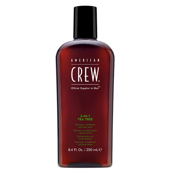 AMERICAN CREW 3-in-1 Tea Tree Shampooing Soin et Gel Douche
