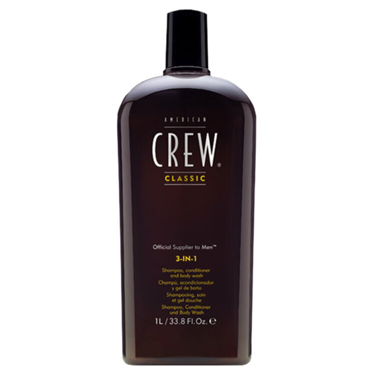 AMERICAN CREW AMERICAN CREW - CLASSIC | 3-IN-1 Shampoo, Conditioner and Body Wash / Shampooing Soin et Gel Douche