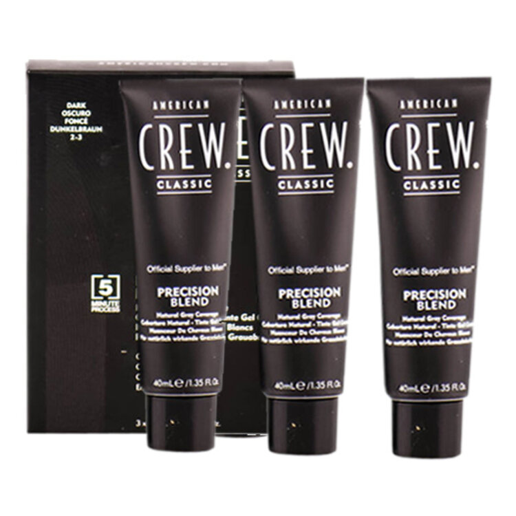AMERICAN CREW PRECISION BLEND Nuanceur de Cheveux Blancs 3 x 40ml (1.35 oz)
