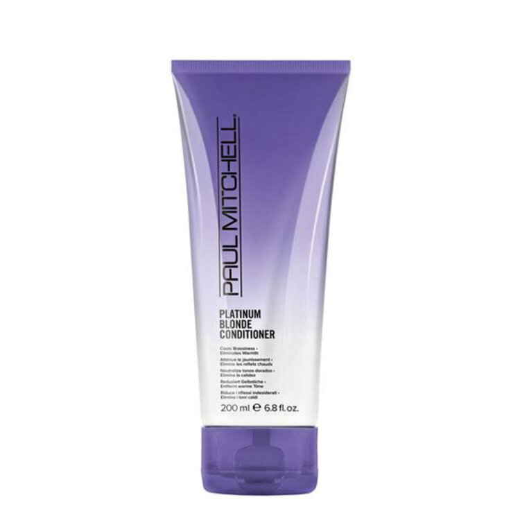 PAUL MITCHELL ***Platinum Blonde | Conditionneur – Revitalisant violet anti-reflets jaunes pour blond, gris et blanc