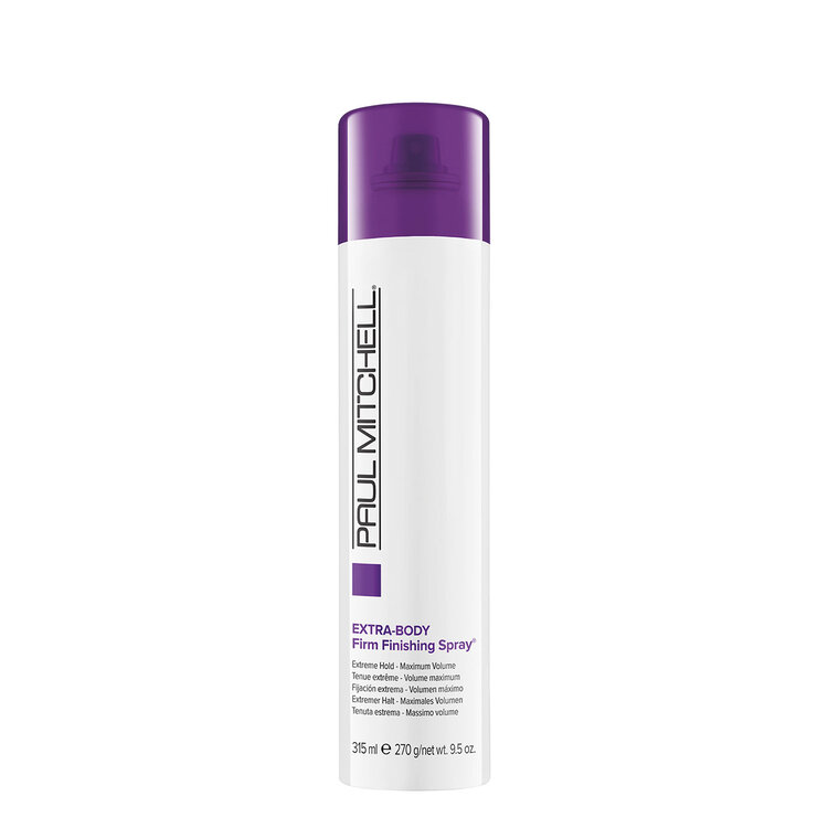 PAUL MITCHELL ***Extra-Body | Finishing Spray | Firm | Extreme Hold & Maximum Volume (315ml/9.5oz) – Extreme hold finishing spray for maximum volume