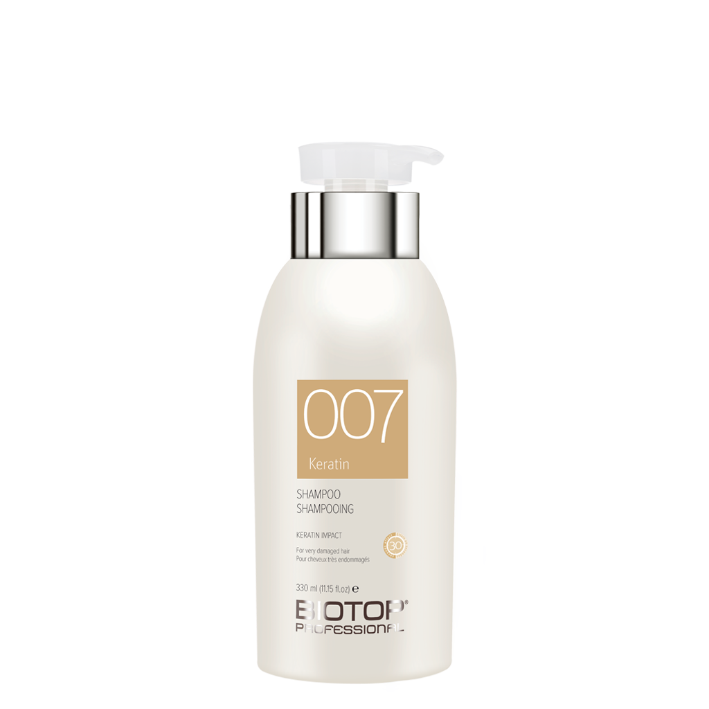 BIOTOP - ***007 PREMIUM EFFECT | KERATINE IMPACT Shampooing Réparateur