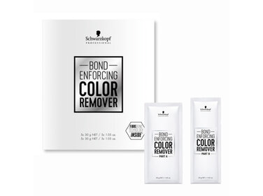 SCHWARZKOPF SCHWARZKOPF - COLOR ESSENTIALS Bond Enforcing Color Remover (Boîte) 5x Sachets A 30g (1.05 oz) et 5x Sachets B 30g (1.05 oz)
