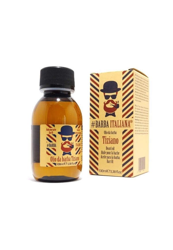 TIZIANO Beard Oil 100ml 3.38 oz Industria Coiffure Hair Products