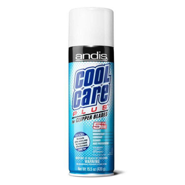 ANDIS PROFESSIONAL Andis Professional Cool Care Plus | 5-in-1 Blade Care Spray - Cleans, Lubricates and Cools