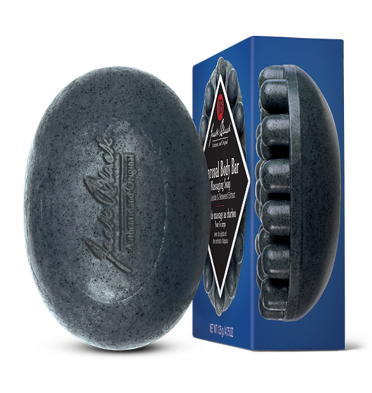 Charcoal Body Bar Massaging Soap  135g (4.75 oz)