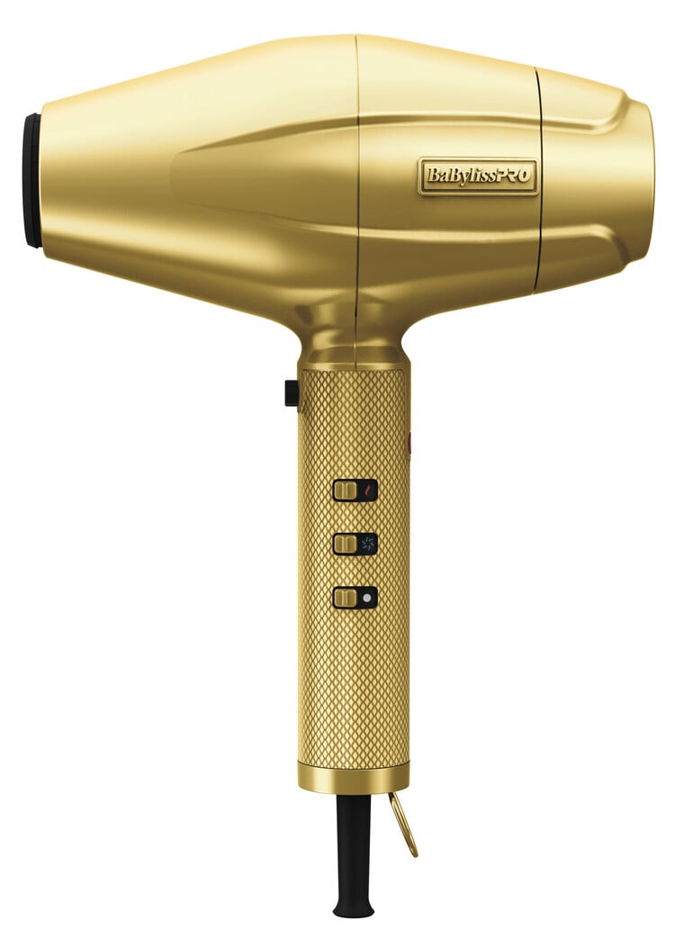BABYLISSPRO BARBEROLOGY Séchoir Turbo Haute Performance GoldFX - FXBDG1C