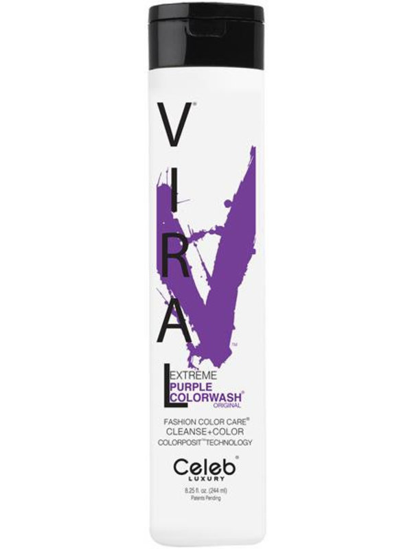 CELEB LUXURY VIRAL | COLORWASH | EXTREME Purple 244ml (8.25 oz)