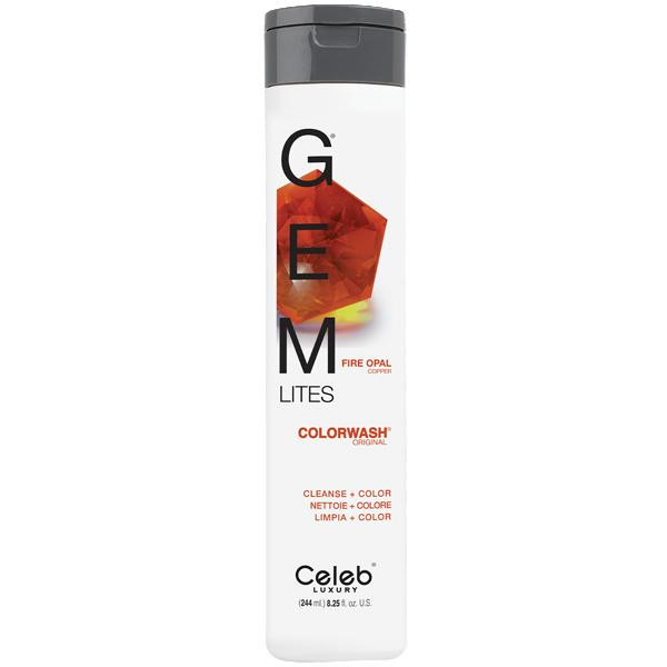 Celeb Luxury GEM LITES COLORWASH Fire Opal - Industria Coiffure - Industria  Coiffure Hair Products