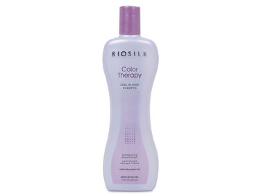 BIOSILK COLOR THERAPY | COOL BLONDE Shampooing Déjaunissant 355ml (12 oz)