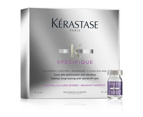 KERASTASE - SPECIFIQUE Cure Anti-Pelliculaire Anti-Récidive 12x6ml