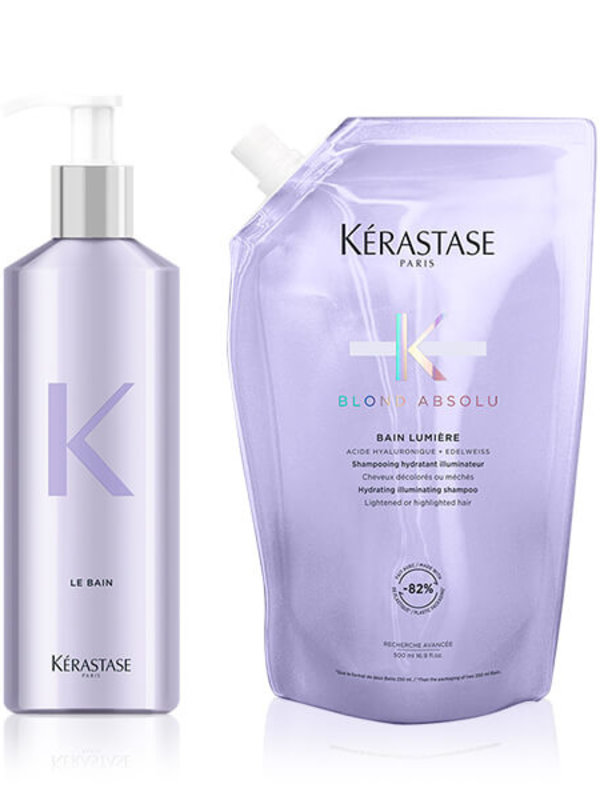 KÉRASTASE REFILL DUO - BLOND ABSOLU Bain Lumière 500 ML