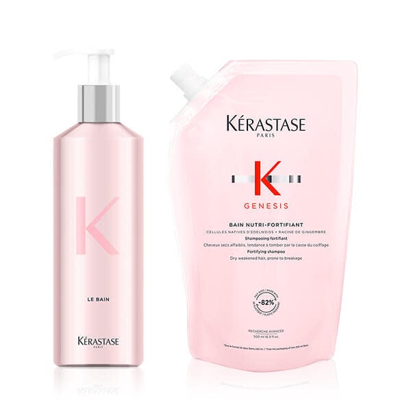 KÉRASTASE - RECHARGE | Duo GENESIS Bain Nutri-Fortifiant 500ml (16.9 oz)