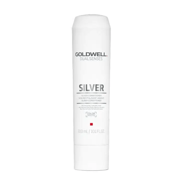 GOLDWELL Dualsenses | Silver Silver Conditioner - Neutralizes Yellow Tones (300ml/10.1oz)
