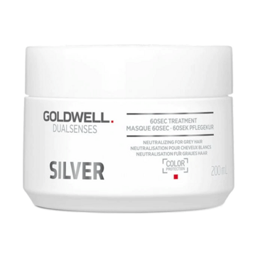 GOLDWELL DUALSENSES | SILVER  60 sec  Mask 200ml (6.7 oz)